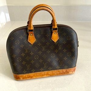 Louis Vuitton Brown Monogram Handbag